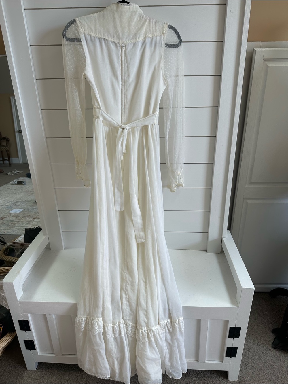 Gunne Sax romantic renaissance bridal collection dress ivory size 9 - Picture 5 of 12